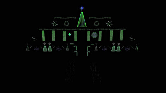 He Arose xLights sequence running on the Sequence Forge display
